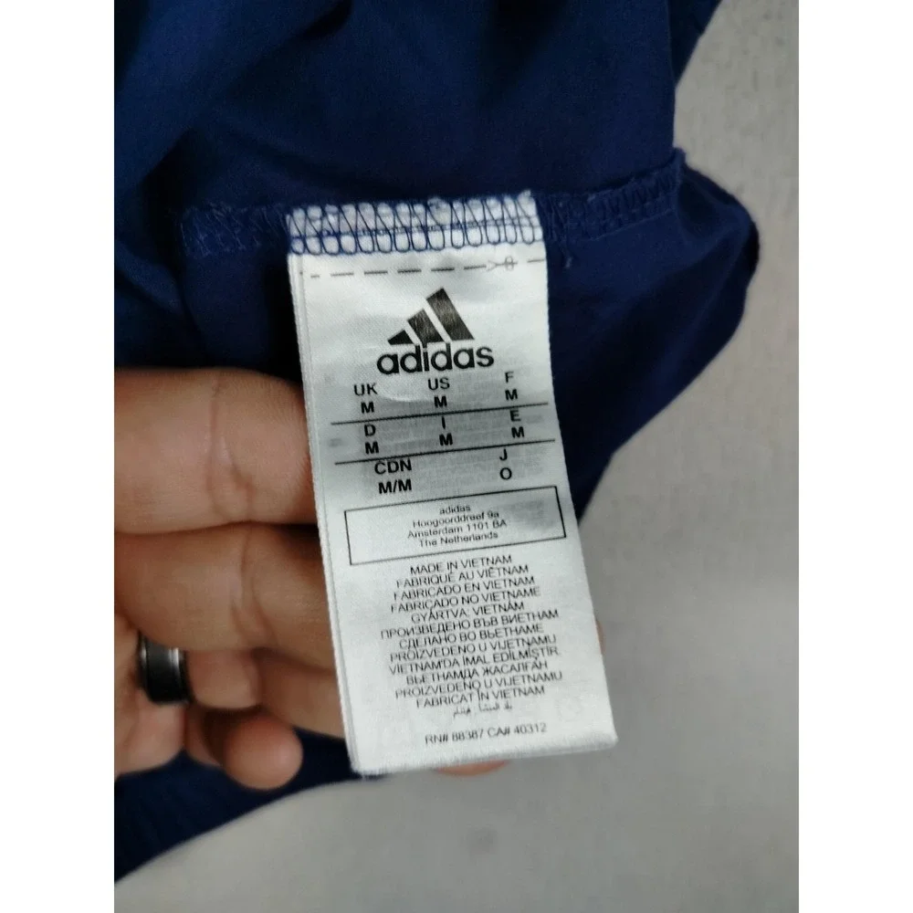 Florida Atlantic Owls Pullover Jacket Mens Medium Blue NCAA Baseball Adidas